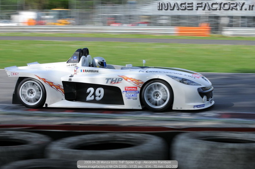 2008-04-26 Monza 0202 THP Spider Cup - Alexandre Rambure